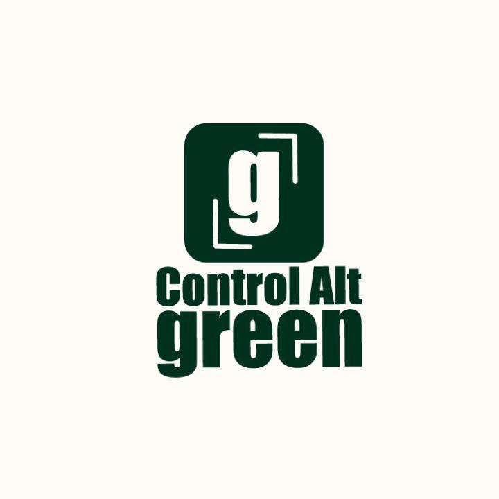 Logo Control Alt Green